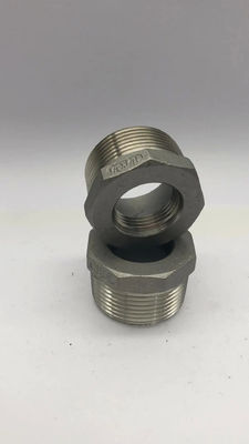 Custom metal stainless steel left hand thread flange bushing