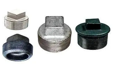 Plug Threaded Fitting Forged Pipe Fitting NPS 1/2", G1/4" Class A182 F304/F316,  ASME B16.11