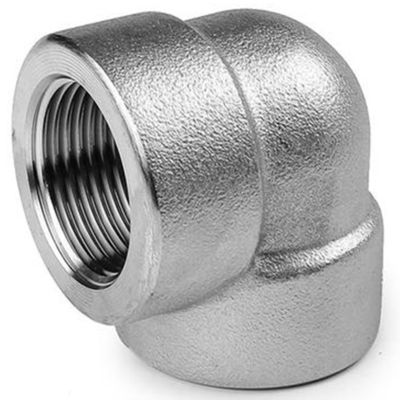 TH Elbow Threaded Fitting Forged Pipe Fitting NPT BSPT BSPP NPS 1/8" -NPS 4" ASTM A105ASTM A182 F304/F304L, F316/F316LASME B16.11