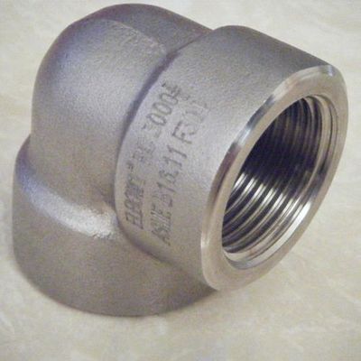 Goods In Stock Plumbing Materials Stainless Steel Threaded SS304/316 Pipe Fittings 90 Degrees Elbow For Water Supply