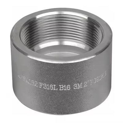 304 Stainless Steel Silver Threaded Pipe Cap for Plumbing Systems