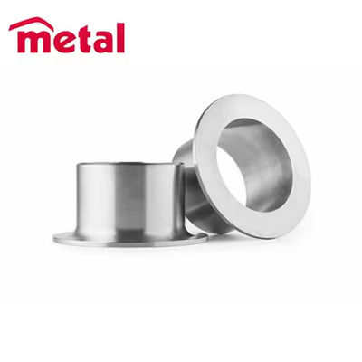 METAL End Flange and Long Weld Neck Pe100 SDR11 HDPE FLANGE ADAPTER Puddle Flange Free Sample