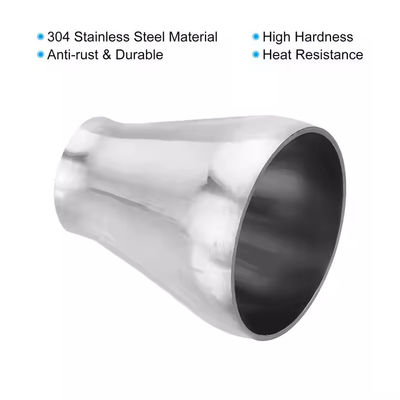 A182 TP347 CONCENTRIC REDUCER ANSI B16.9 FITTING 6'' X 4'' Schedule 40 Steel Concentric Pipe Fittings Reducer