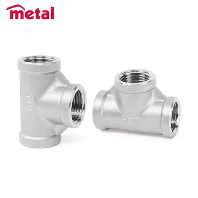 Stainless Steel Tee Super Biphase Materials for High-Performance Pipe Fittings