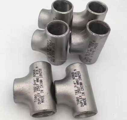 3000 Psi Pressure Rating Stainless Steel Tee Branch Pipe Connector Ideal for High Pressure Fluid Systems and Industrial