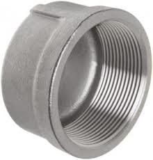 High Quality Stainless Steel BSPP BSPT NPT Casting Butt Welding Fitting Caps Threaded Pipe End Screw Cap Arrival