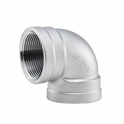 30+ Years Experience Threaded 90 Degree F304/304L Stainless Steel Pipe Fittings Elbow SS Tube Fitting 1in 3000LB Elbow