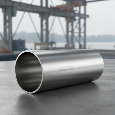 Mirror Duplex Rurociąg ze stali nierdzewnej średnica wewnętrzna JIS standardowy dostosowany Idealny do wyposażenia morskiego i platform morskich