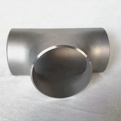 A182 F57/S39277 Super Duplex Barred Tee 6"x6" SCH80 Equal Butt Weld Fitting
