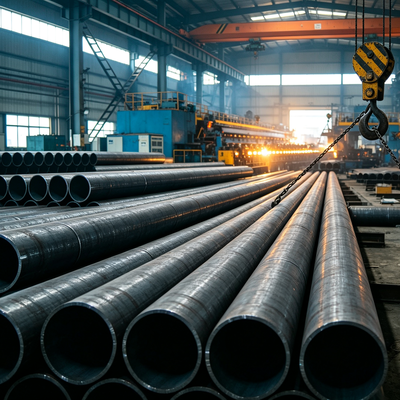 API 5L ASTM A106 Gr.B Seamless Carbon Steel Pipe Sch40/Sch80 1/2"-24" Black