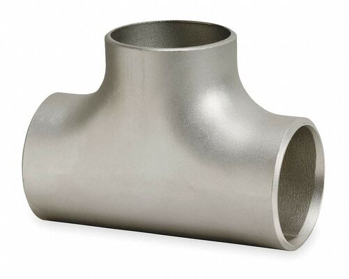 C70600 Miedź Nikel Równy Tee Butt Weld Pipe Fitting CuNi 90/10 Woda morska Bezproblemowa konstrukcja