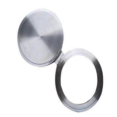 Stainless Steel Butt Weld Flange Full Face Flange Gasket 316 4'' PN50 Figure 8 Spectacle Blind Flange ASTM ANSI B16.9